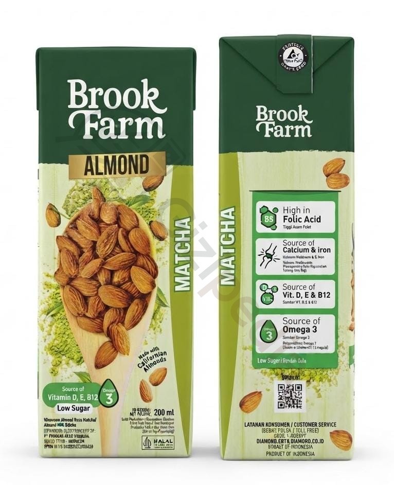 Brook Farm Almond Matcha