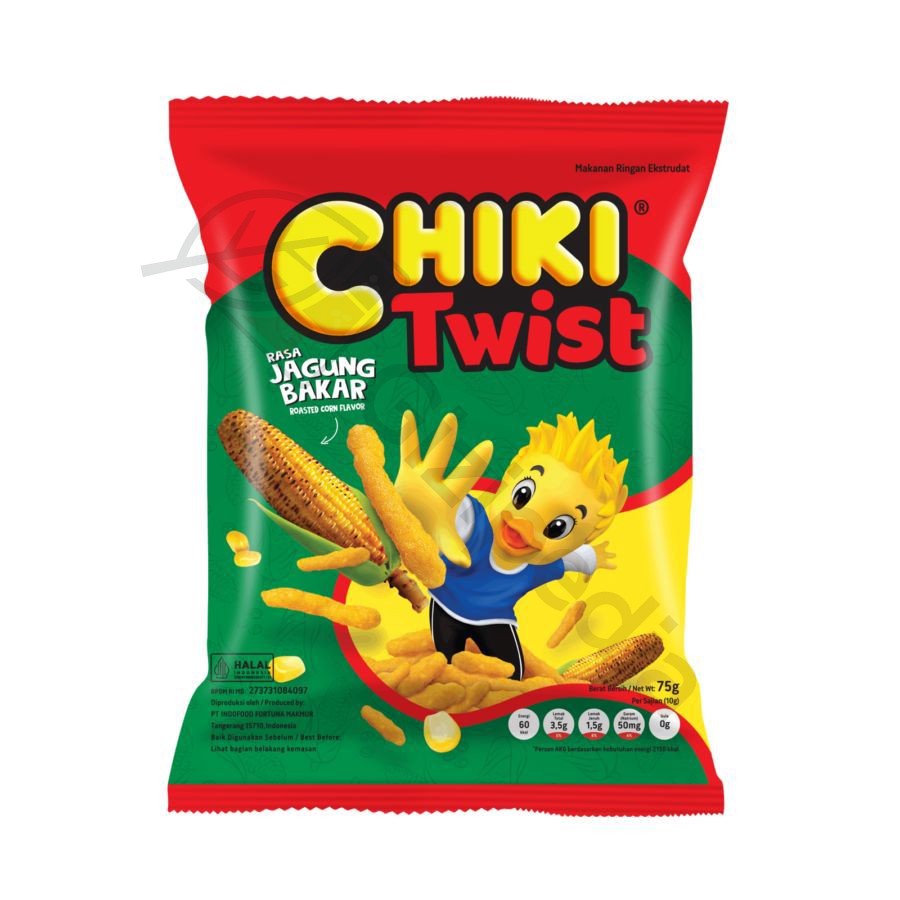 Chiki Twist Jagung Bakar 22,5g