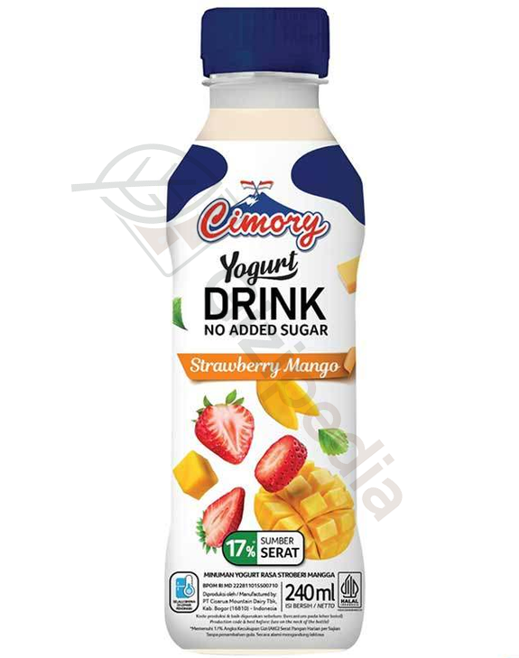 Cimory Yogurt Drink Strawberry Mango (NO ADDED SUGAR)