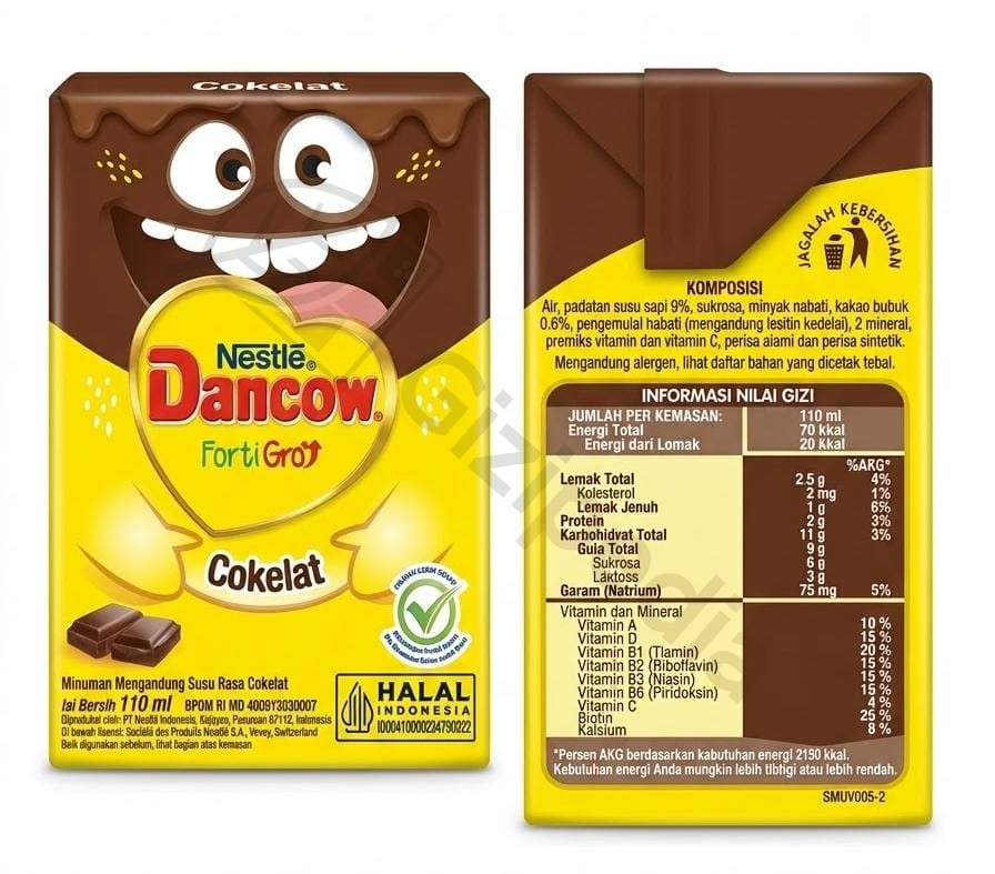 Dancow FortiGro Cokelat 110ml