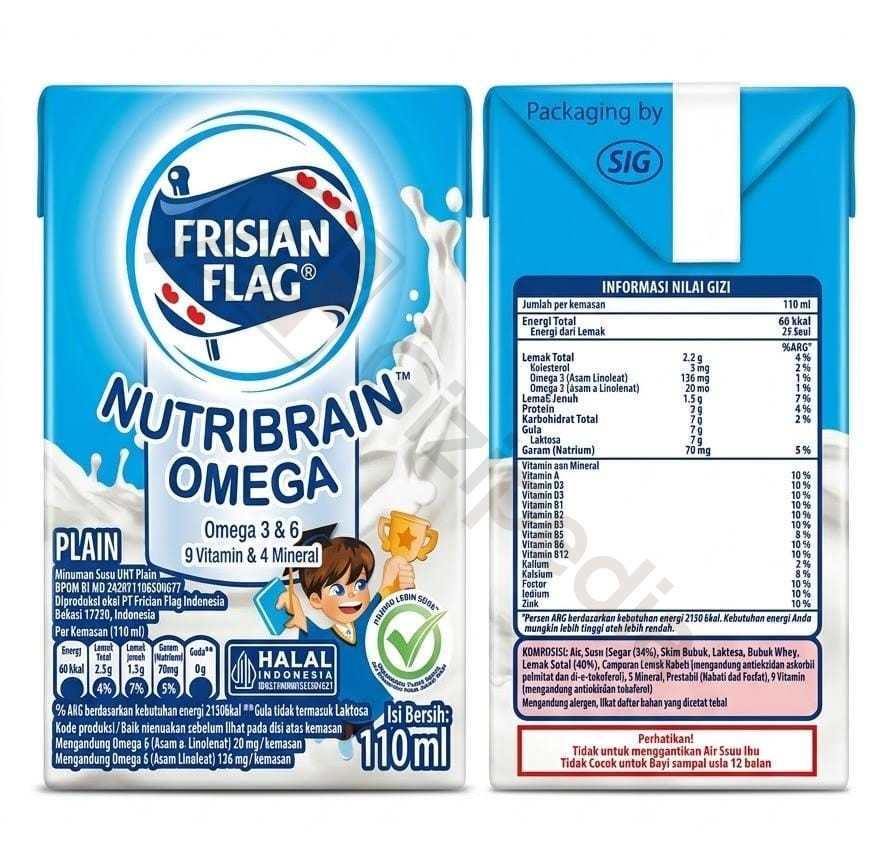 Frisian Flag Nutribrain Omega Plain