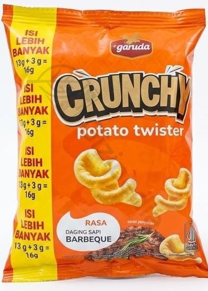 Garuda Crunchy Potato Twister 16g