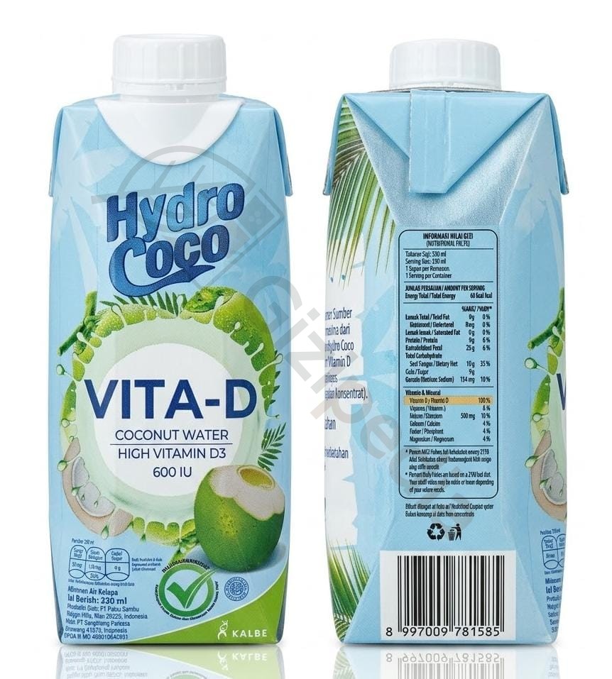 Hydro Coco Vita-D 330ml