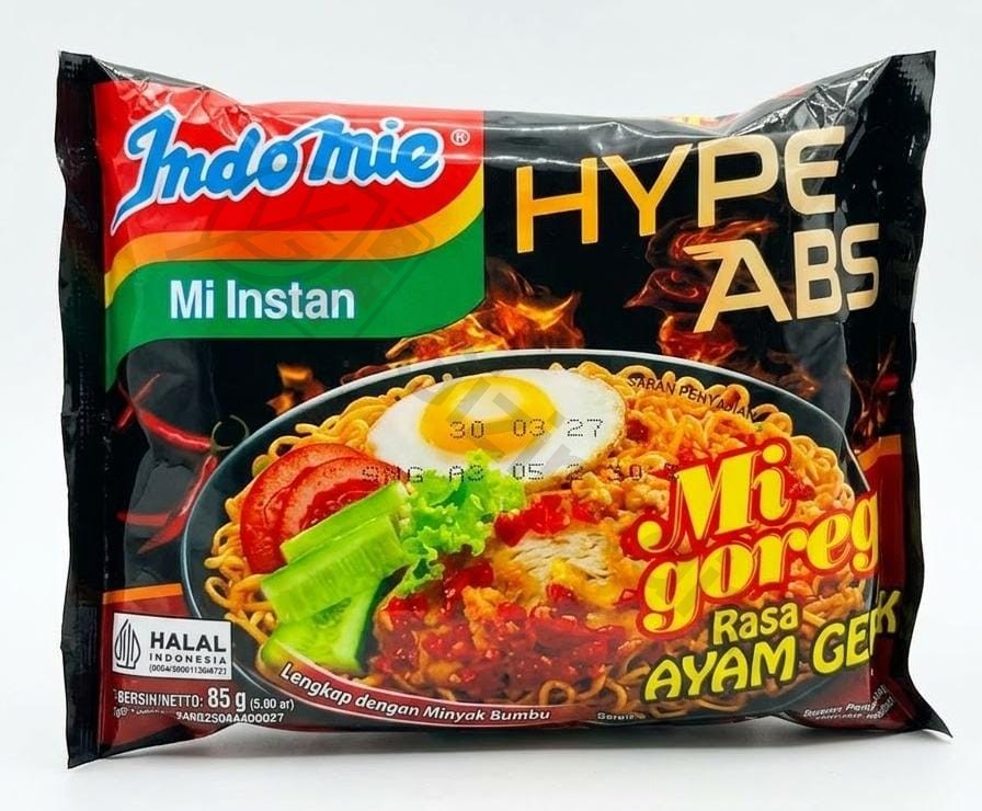 Indomie HYPE ABIS Goreng Ayam Geprek