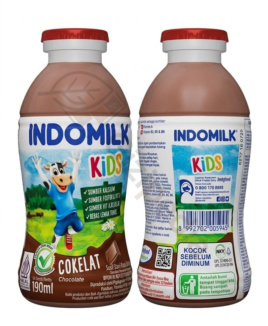 Indomilk KIDS Botol Cokelat