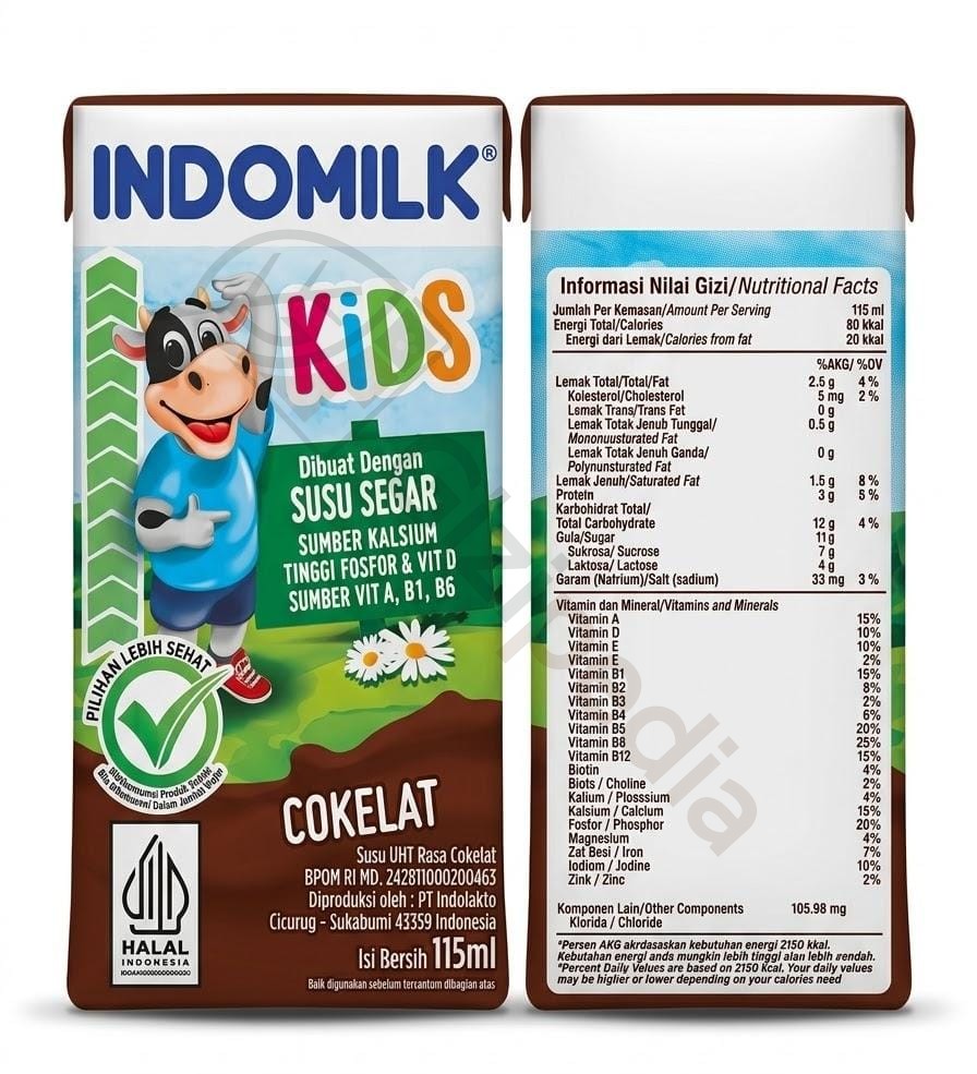 Indomilk KIDS Cokelat 115ml