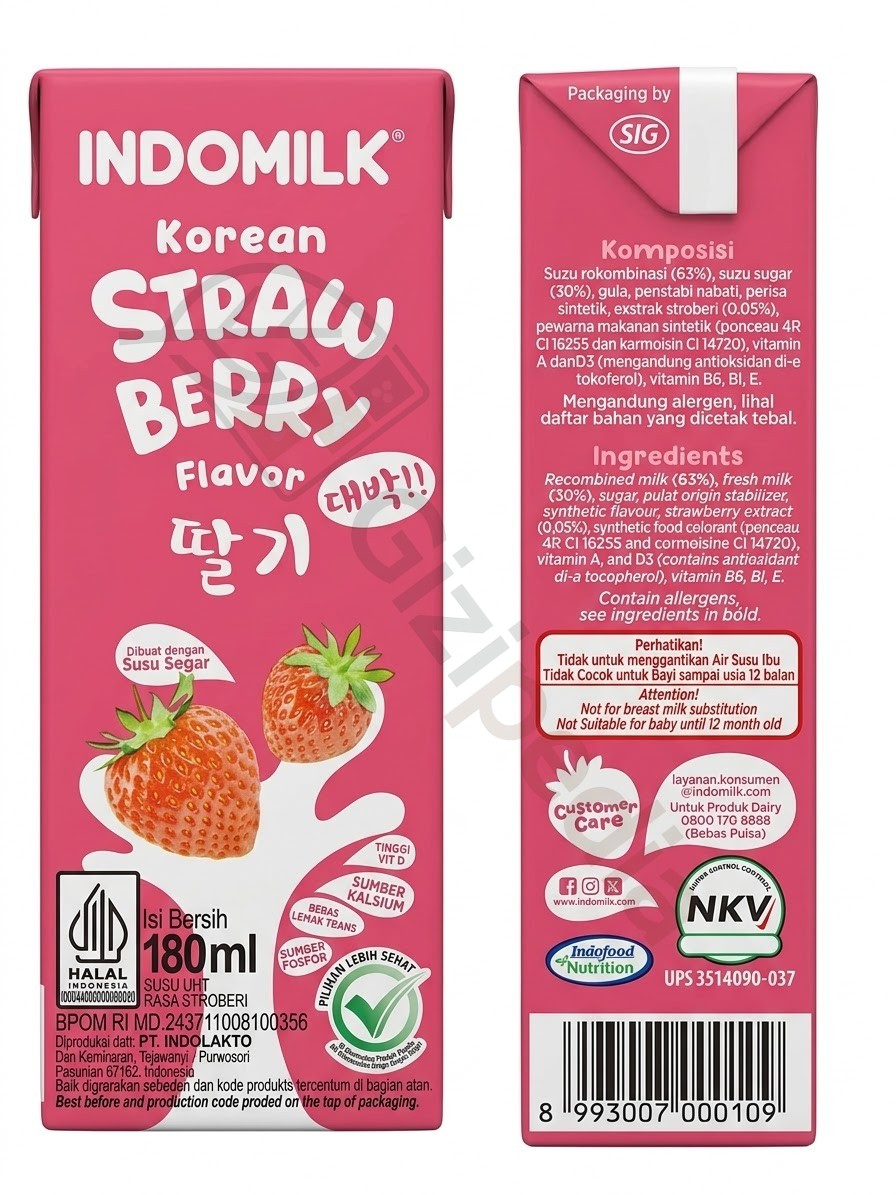 Indomilk Korean Strawberry