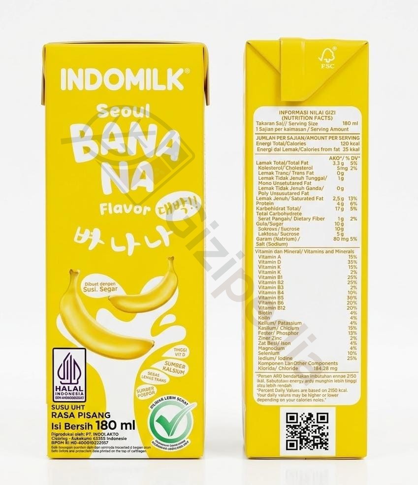 Indomilk Seoul Banana