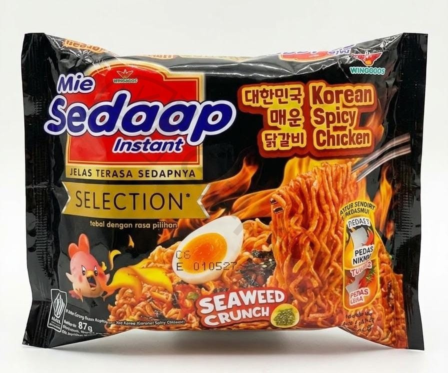 Mie Sedaap Selection Goreng Korean Spicy Chicken