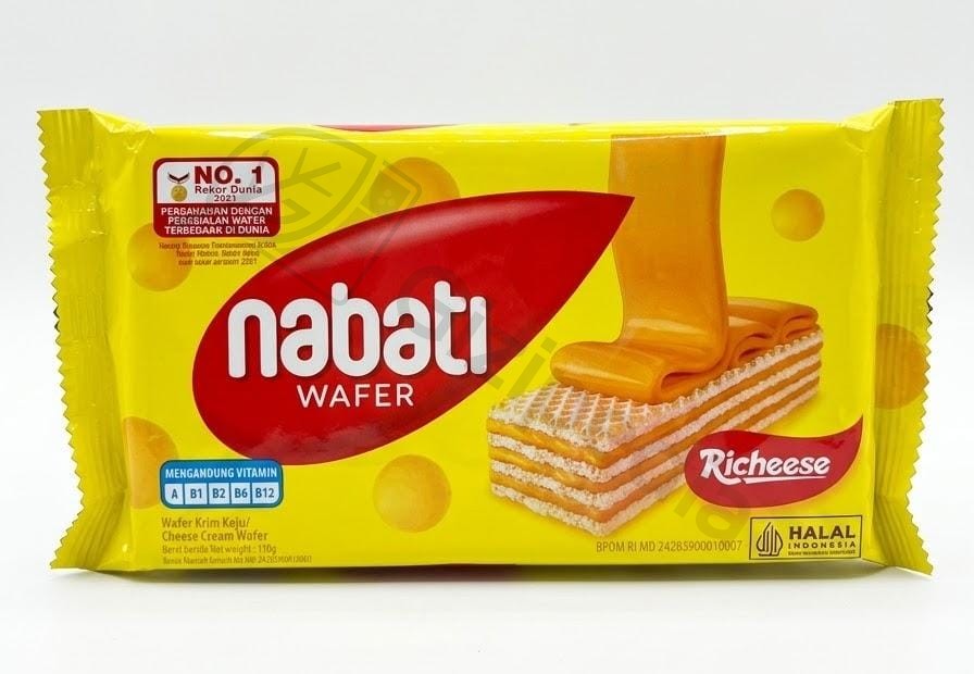 Richeese Nabati Wafer Krim Keju 100g