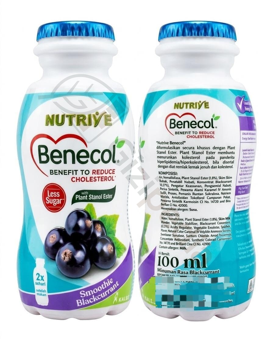 Nutrive Benecol Smoothie Blackcurrant
