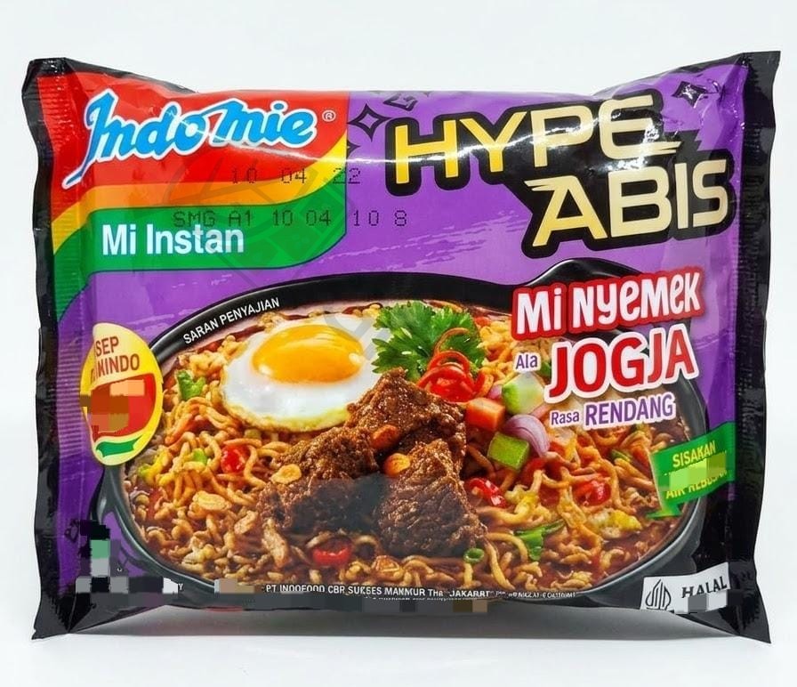 Indomie Nyemek ala Jogja Rasa Rendang