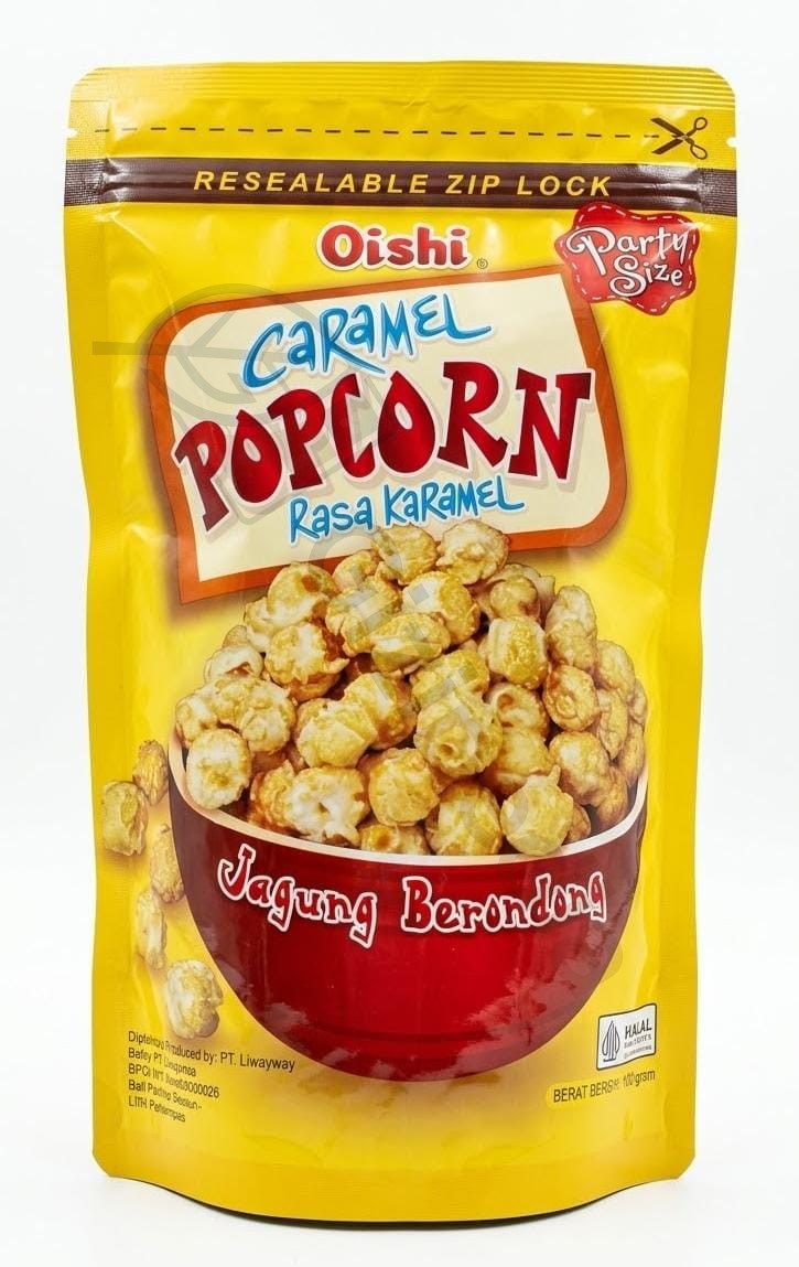 Oishi Popcorn Karamel 100g