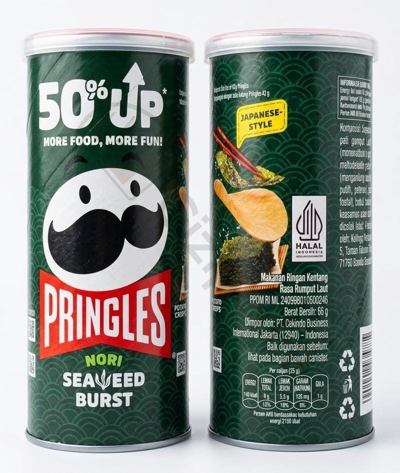 Pringles Seaweed Burst 66g