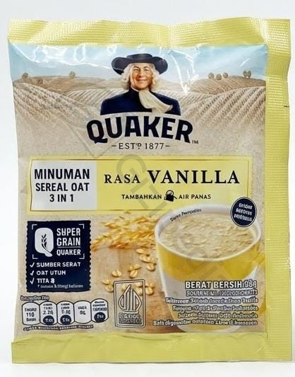 Quaker Sereal Oat Vanilla 28g