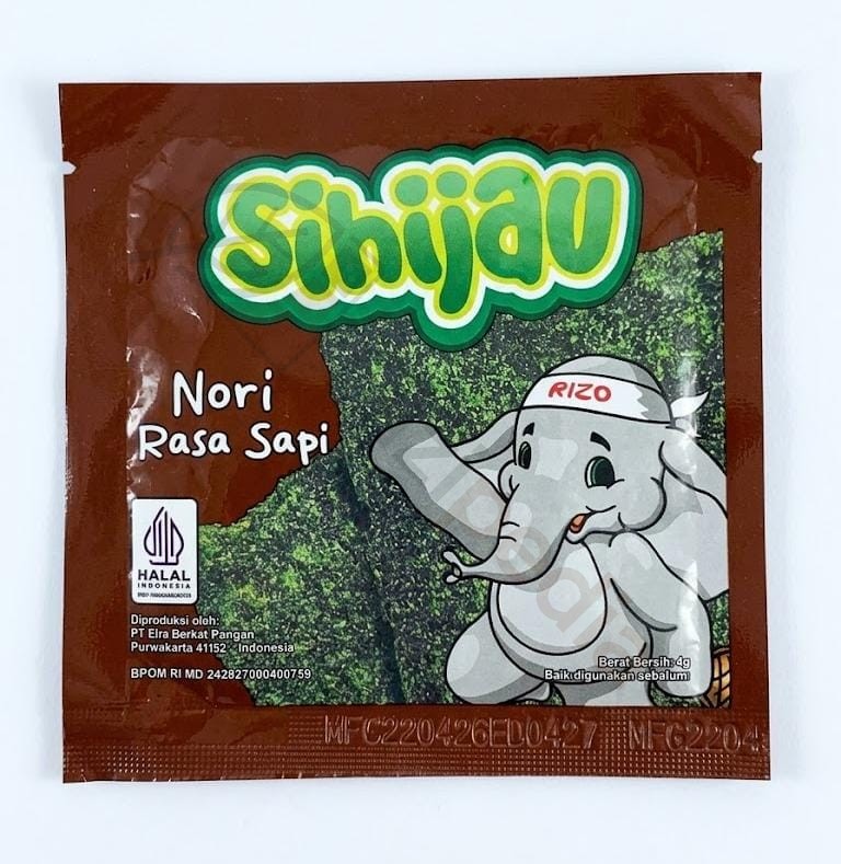 Sihijau Nori Rasa Sapi