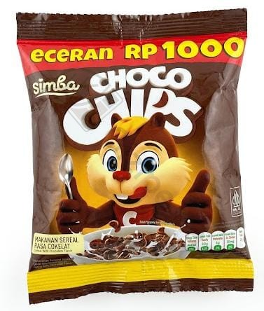 Simba Choco Chips Coklat 12g