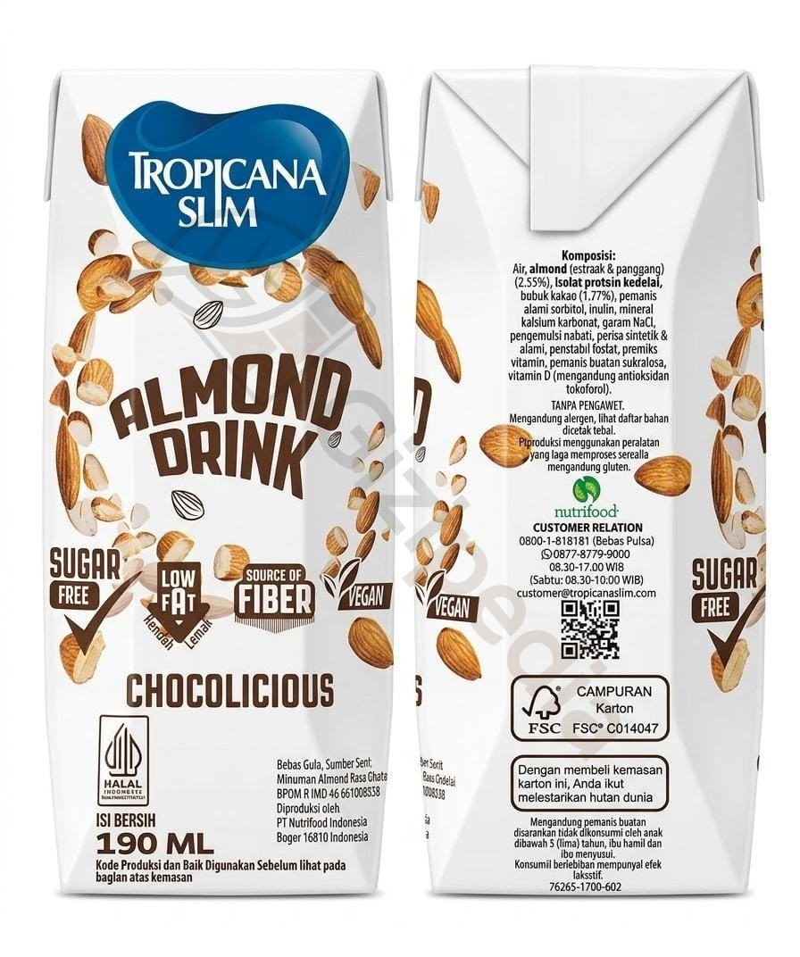 Tropicana Slim Almond Drink Chocolicious