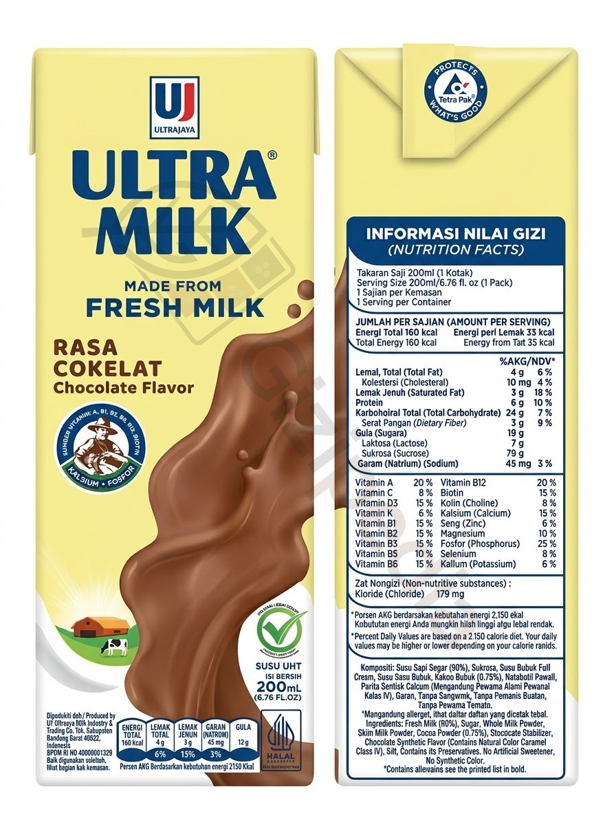 Ultra Milk Cokelat