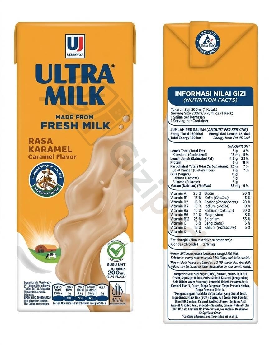 Ultra Milk Karamel