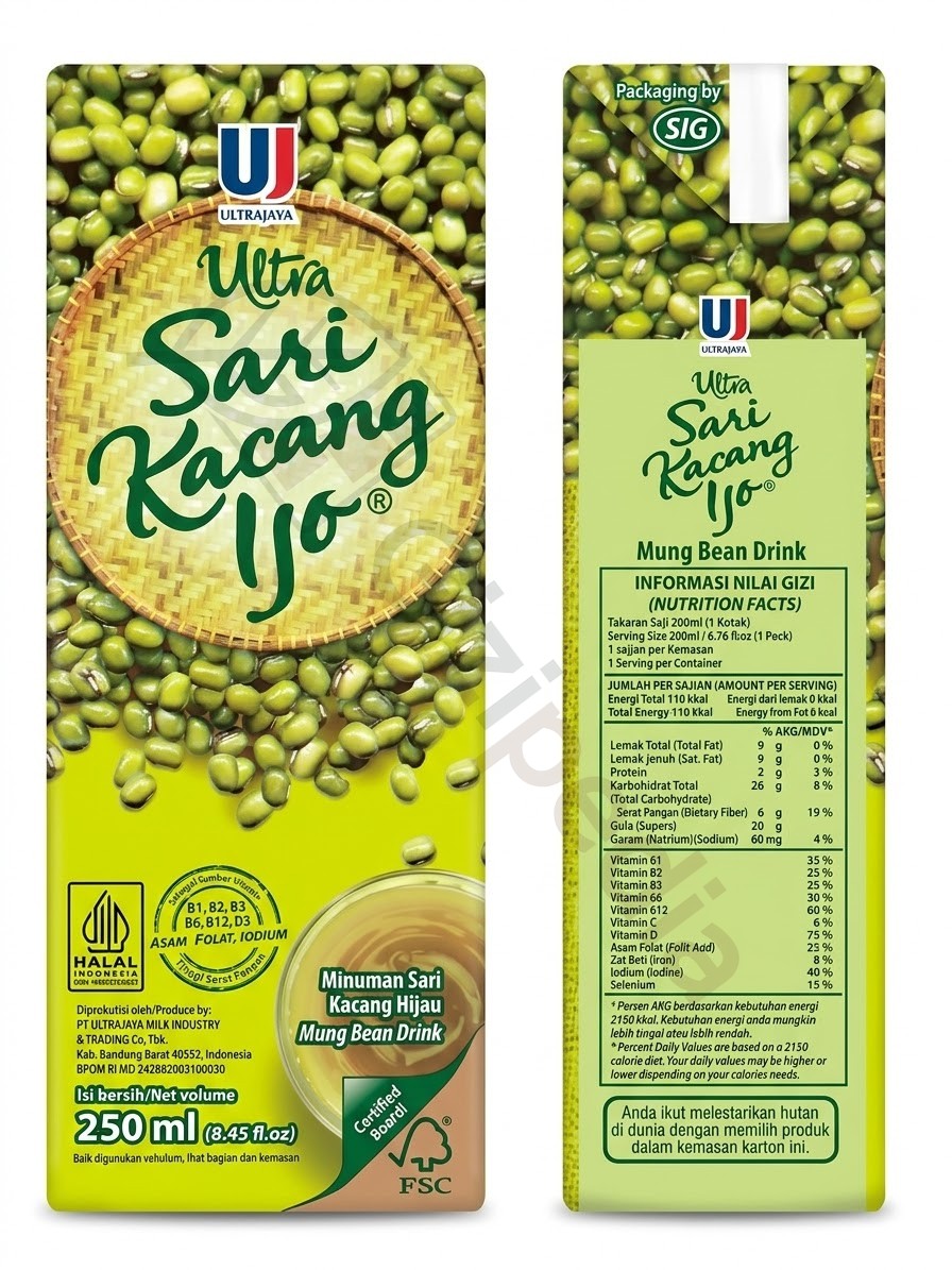 Ultra Sari Kacang Ijo