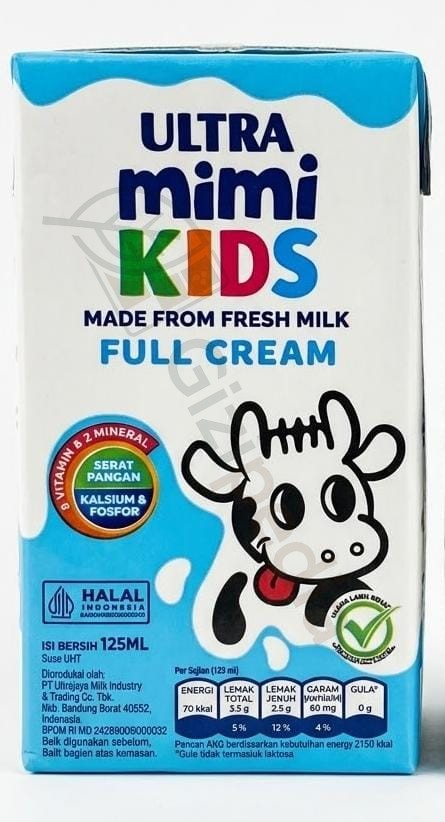 Ultra mimi KIDS Full Cream 125ml